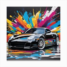Porsche 911 Gt3 1 Canvas Print