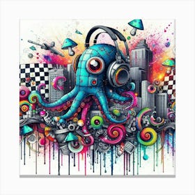 Octopus 22 Canvas Print