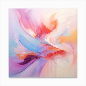 Abstract Painting Pastel 1 Canvas Print