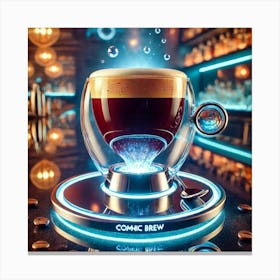 Cosmic Brew Canvas Print