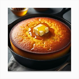 Fried Cornbread Canvas Print