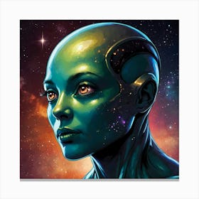 Celestial Contemplation Canvas Print