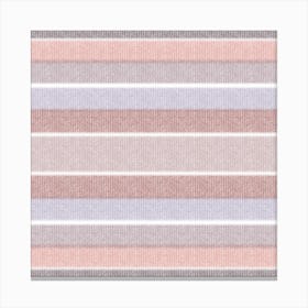 Striped Fabric Canvas Print