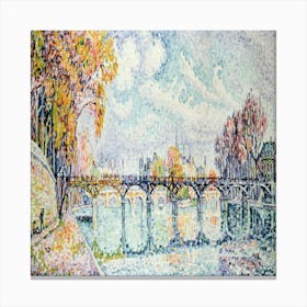 Paris Bridge 3 Canvas Print