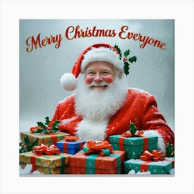 Merry Christmas Everyone 1 Canvas Print