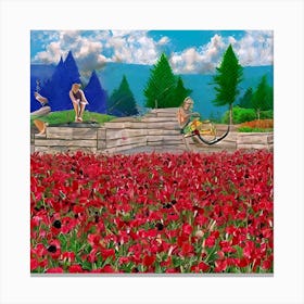 The Garden Canvas Print