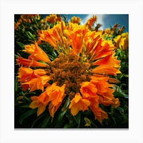 Firefly Bold And Bright Floral Display Vibrant Flowers With High Contrast For A Striking Appearance (11) Leinwandbild