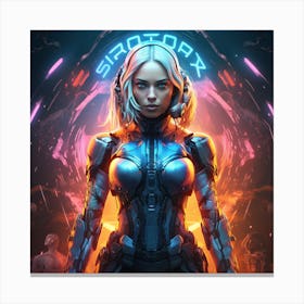 Sci - Fi Movie Poster Canvas Print