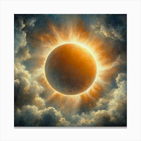 Eclipse Of The Sun 1 Canvas Print