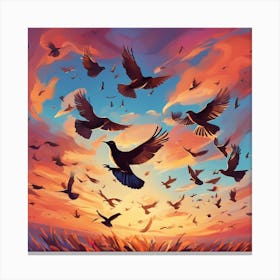Fly Away Art Print (1) Canvas Print