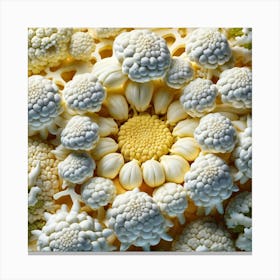 Cauliflower Flower 1 Canvas Print