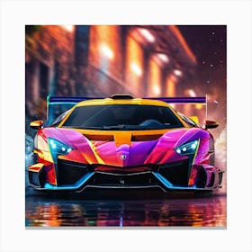 Need For Speed 61 Canvas Print