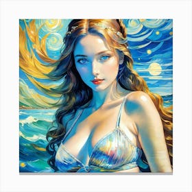 Mermaidggh Canvas Print