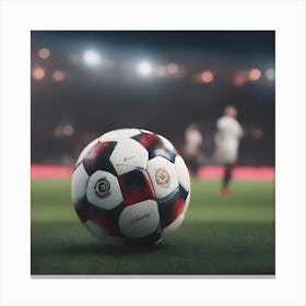 Soccer Ball Canvas Print