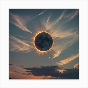 Solar Eclipse 1 Canvas Print