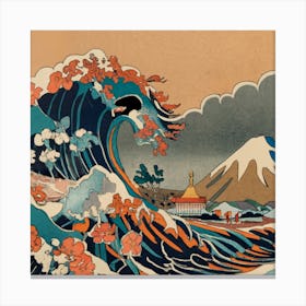 Great Wave Off Kanagawa Canvas Print