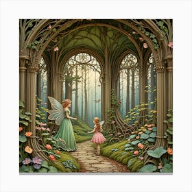 Fairy Garden 3 Canvas Print