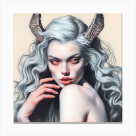 Lilith Eternal Beautiful Canvas Print