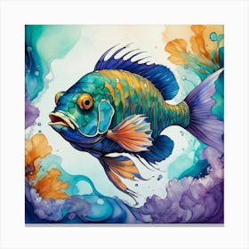 Fish In The Sea 4 Canvas Print