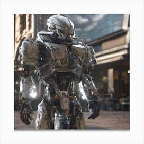 Cyborg 62 Canvas Print