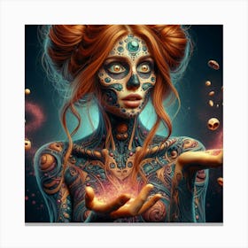 Day Of The Dead Canvas Print