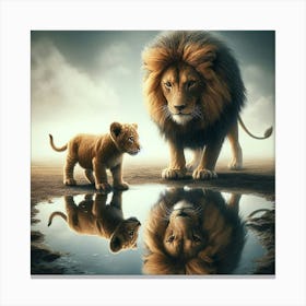 Lion King Canvas Print