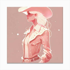 Cowgirl 2 Canvas Print