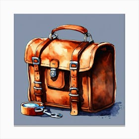 Bag With Burglar Equipment (2) Canvas Print
