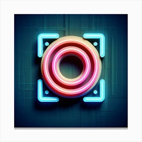 Neon Sign 9 Canvas Print