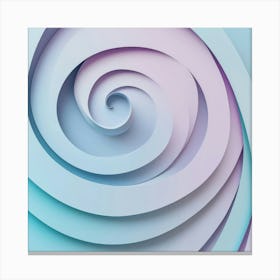 Spiral Generated AI. Wall Art Print Canvas Print