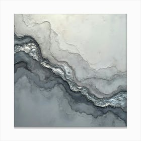 Silver Streak Canvas Print