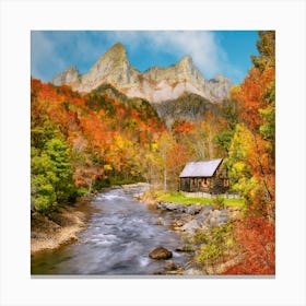 Autumn In The Mountains 5 Canvas Print