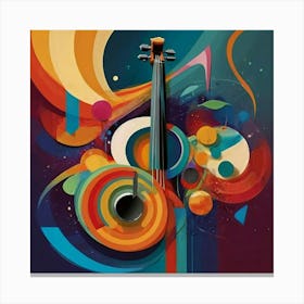 Abstract Music Canvas Print