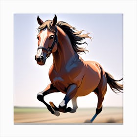 Horse Galloping 11 Canvas Print