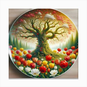 Tree Of Life 15 Canvas Print