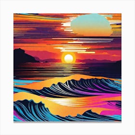 Sunset 3 Canvas Print