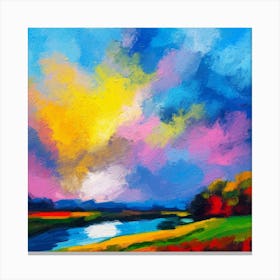 Colorful Clouds 2 1 Canvas Print