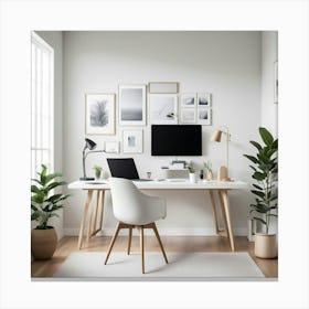 Home Office 8 Canvas Print