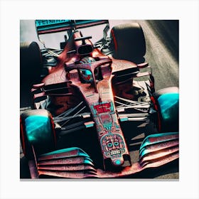 Aztec Formula One Canvas Print