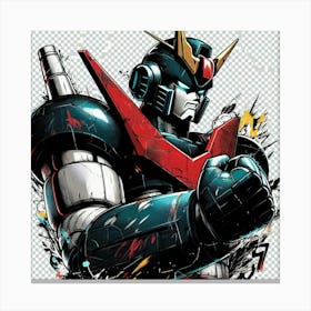 Gundam 00 Canvas Print