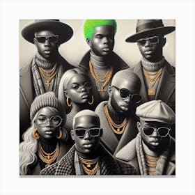 Gangsters Canvas Print