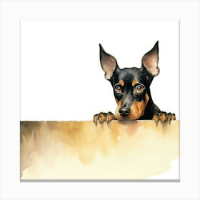 Doberman Pinscher 11 Canvas Print