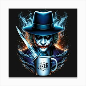 Joker 3 Canvas Print