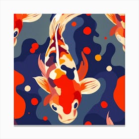 Koi Fish 104 Canvas Print