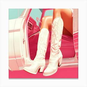 Cowboy Boots 1 Canvas Print