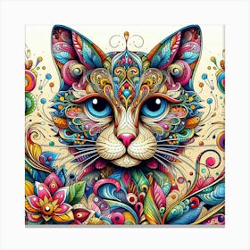 A cat Canvas Print