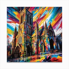 Cathedral Of Glasgow Canvas Print