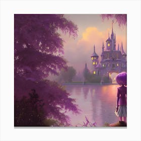 Fairytale Castle Canvas Print