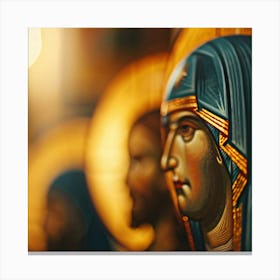 Portrait Of Jesus Canvas Print