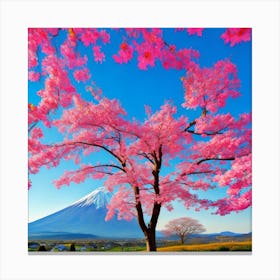 Cherry Blossoms In Japan Canvas Print